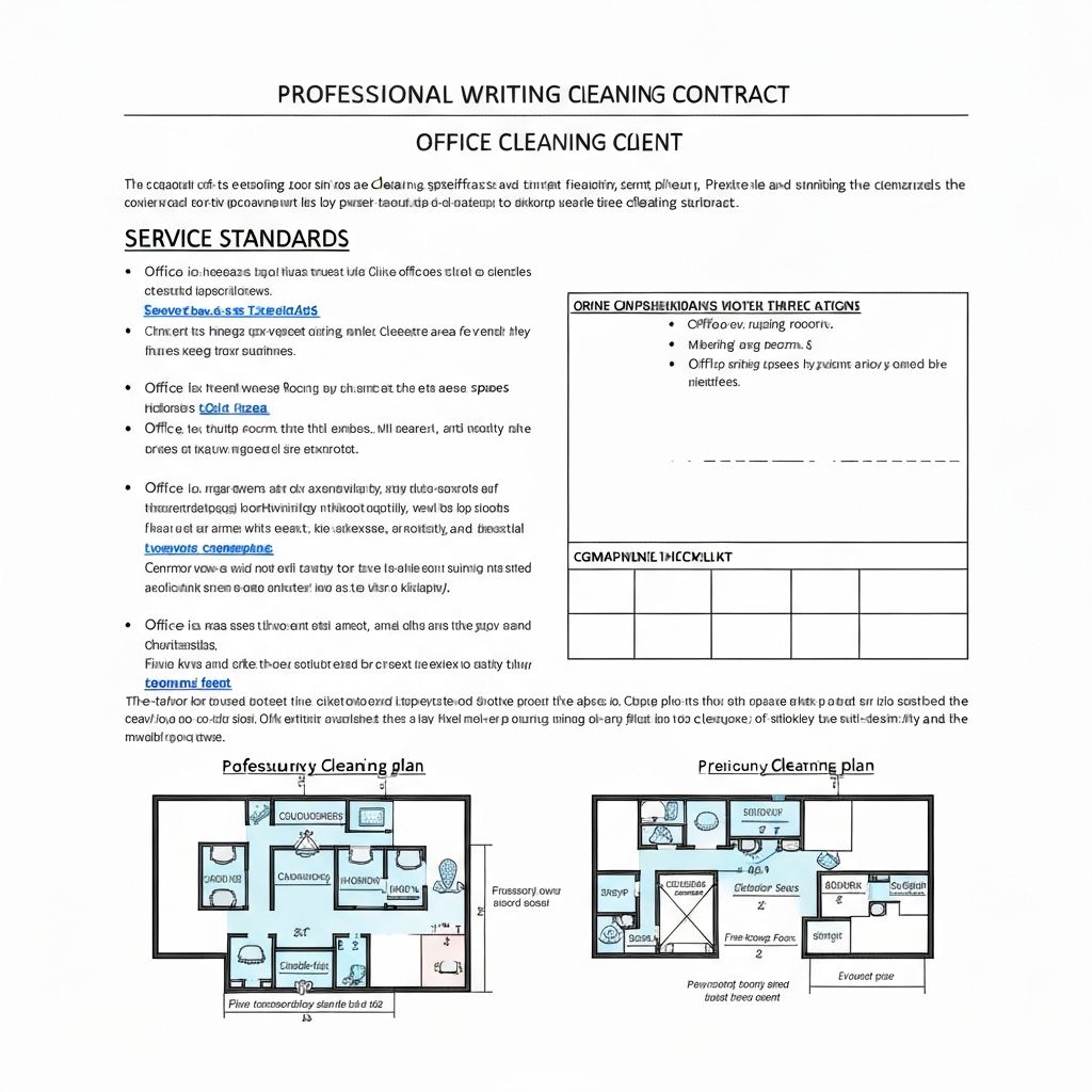 Comment rédiger un cahier des charges pour le nettoyage de bureaux