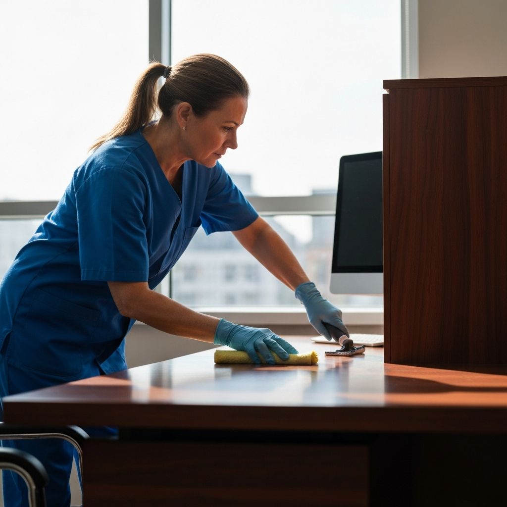 Les zones les plus oubliées lors du nettoyage des locaux